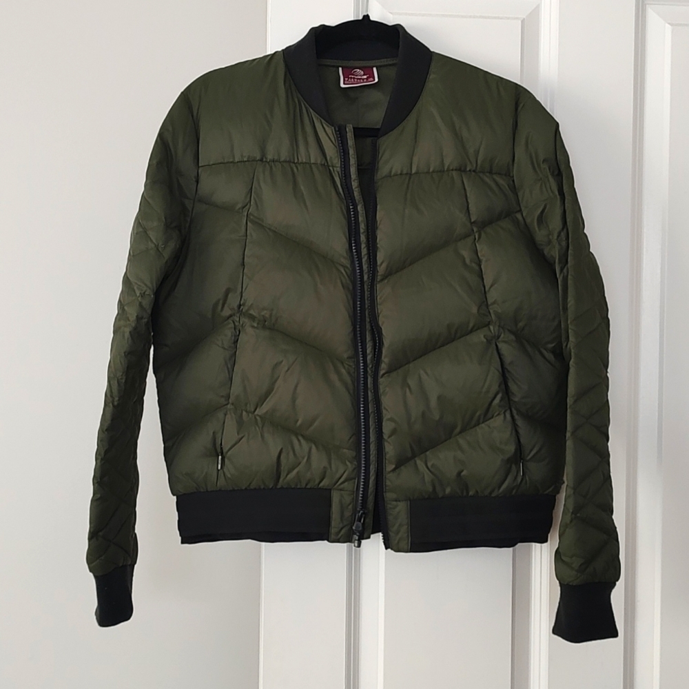 MPG duck down bomber jacket